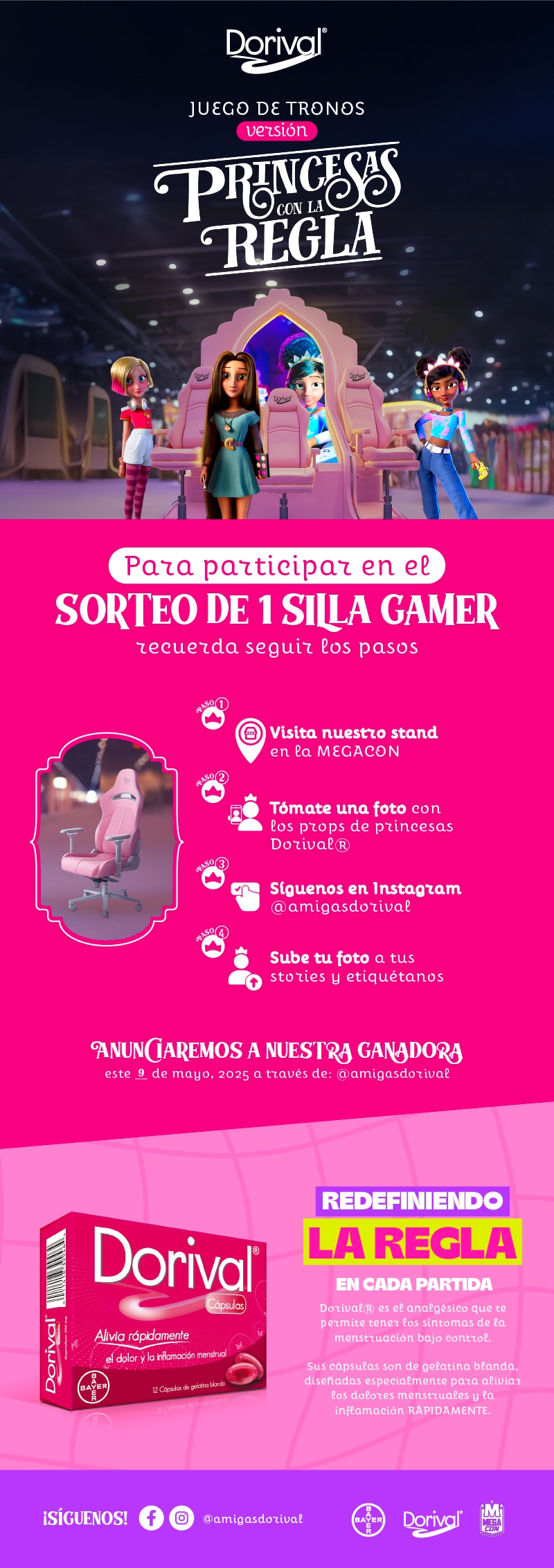Princesas con regla